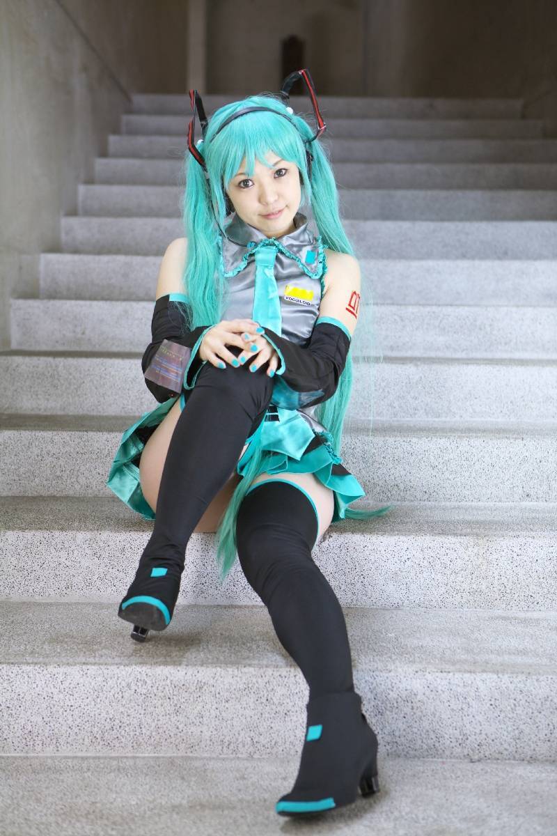 [Cosplay]Vocaloid-性感的Hatsune Mike